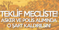 Polis ve Asker Alımlarıyla İlgili Yeni Kanun Teklifi TBMM'de (Binlerce Kişiye Başvuru Yolu)
