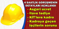 KİT'lere Kadro, Taşeron, İlave Tediye, Asgari Ücret Toplantısının Detayları Ortaya Çıktı