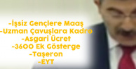 Ayhan Erel Tek Tek Saydı 'İşsiz Gençlere İş Bulana Kadar Maaş, Asgari Ücret, EYT, 3600 Ek Gösterge ve Taşeron'
