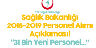 BAKAN AZ ÖNCE AÇIKLADI! Sağlık Bakanlığı'na 31 Bin Personel Alımı Yapılacak