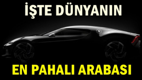 İşte Dünyanın En Pahalı Arabası: Bugatti La Voiture Noire