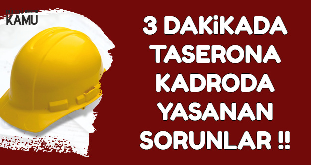 3 Dakikada Taşeron İşçilerin Sıkıntısı