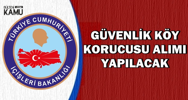 Bir İlçe Daha İlan Yayımladı: 33 Korucu Alımı Yapılacak