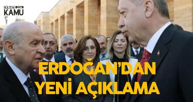 Cumhurbaşkanı Erdoğan'dan 'Yerelde İttifak' Açıklaması Cumhurbaşkanı Erdoğan'dan 'Yerelde İttifak' Açıklaması
