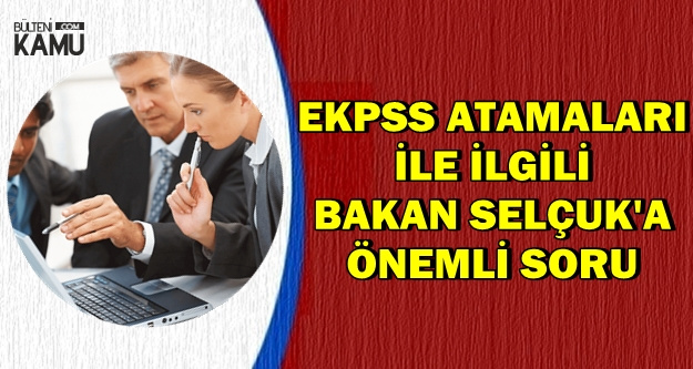 EKPSS ile Memur Ataması TBMM'de