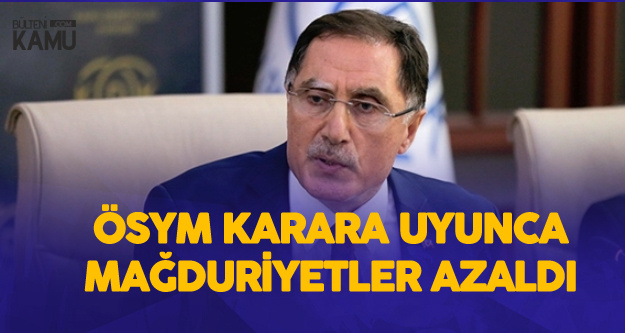 Kamu Başdenetçisi'nden ÖSYM Açıklaması: Bu Yıl Daha Az Oldu