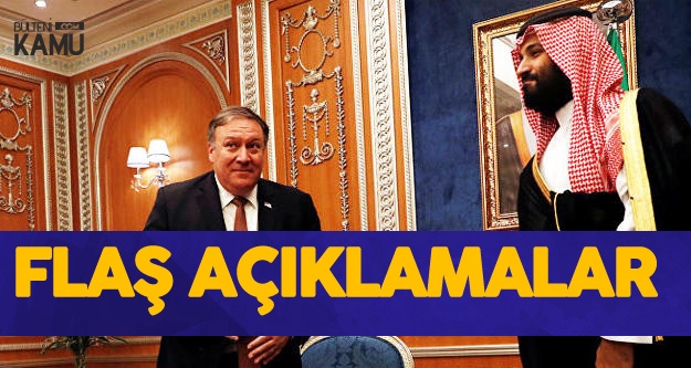 Pompeo'dan Flaş 'Cemal Kaşıkçı' Açıklaması: Doğrudan Bağ Yok