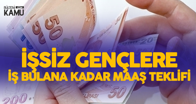 Son Dakika: İşsiz Gençlere İş Bulana Kadar Vatandaşlık Maaşı Teklifi TBMM'de