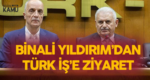 Binali Yıldırım'dan Ergün Atalay'a Destek Ziyareti