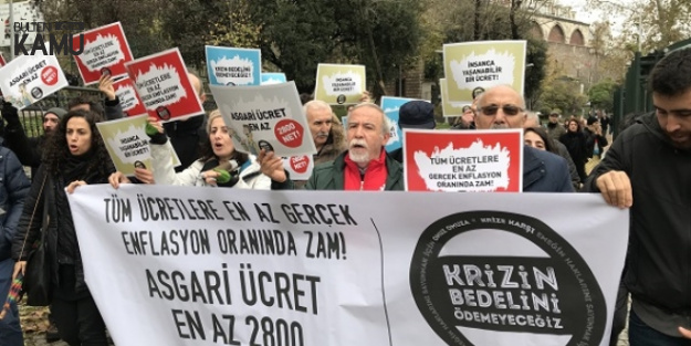 İşçiler Eylem Yaptı! İşte 2019 Asgari Ücret Teklifi