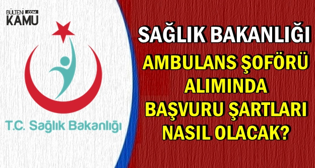 Sağlık'ta 6500 Alım Tarihi ve Beklenen Başvuru Şartları