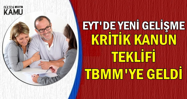 EYT'leri İlgilendiren Son Dakika Gelişmesi: Yaş İçin Yeni Teklif