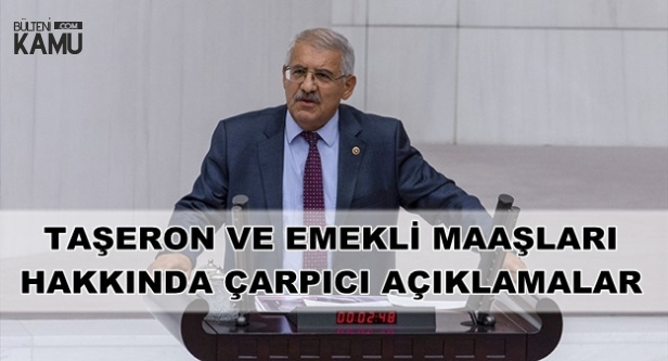 Fahrettin Yokuş'tan TBMM'de Emekli ve Taşeron Maaş Zammı Açıklaması