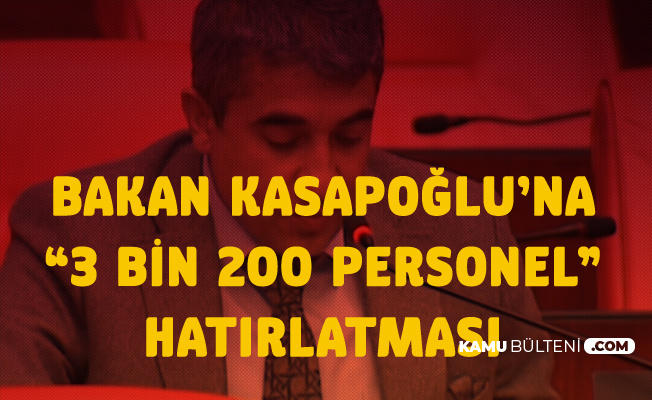 CHP'li Metin İlhan Gençlik ve Spor Bakanlığı 3 Bin 200 Sözleşmeli Personel Alımını Gündeme Getirdi