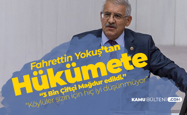 Fahrettin Yokuş: Konya'da 3 Bin Çiftçi Mağdur Edildi, Cezaevlerini Boyladı