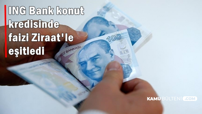 ING Bank Konut Kredisi Faiz Oranını Ziraat Bankası ile ...