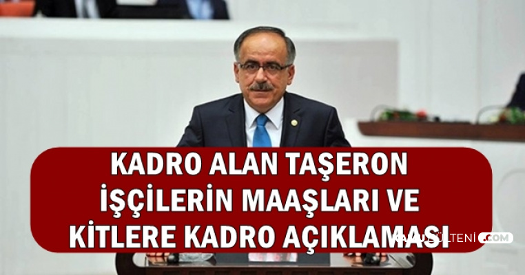 Mhp Den Tbmm De Onemli Taseron Cikisi Kit Lere Kadro Ve Maas Zammi