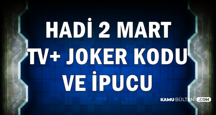 Hadi 2 Mart Süper Kahramanlarla TV+ Joker Kodu ve İpucu: Kedi Kadın Halle Berry