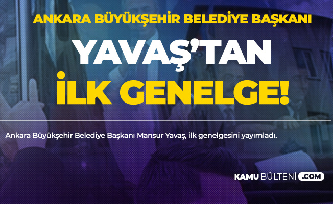 ankara buyuksehir belediye baskani mansur yavas tum personel alimi kiralama mal hizmet alimlari durduruldu