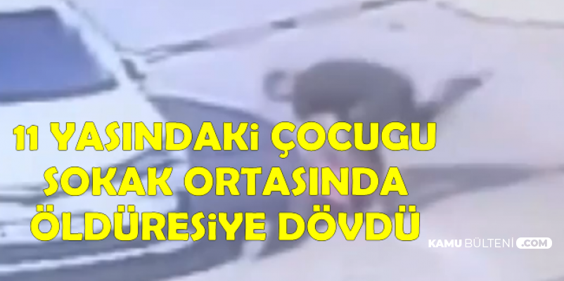 Arabasına Erik Çekirdeği Atan 11 Yaşındaki Çocuğu Öldüresiye Dövdü