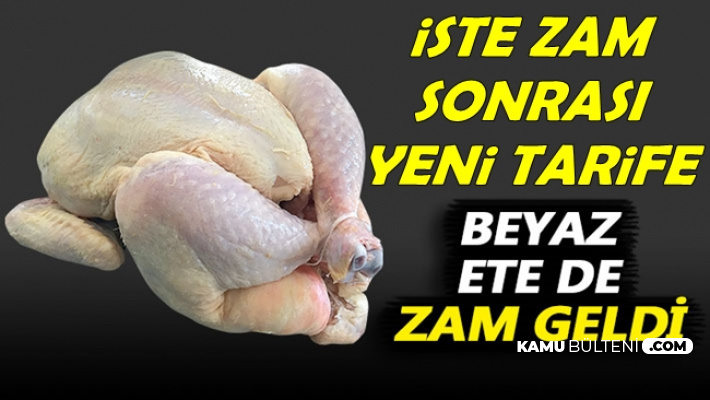 beyaz et fiyatlarina yuzde 28 zam iste