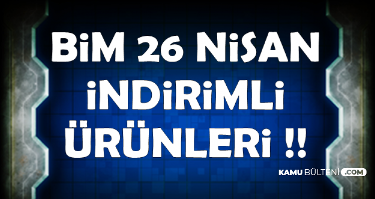 BİM 26 Nisan Aktüel Ürünler Kataloğu-BİM'den Ucuza Telefon