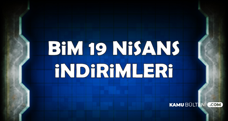 BİM Aktüel Ürünler Kataloğu19 Nisan 2019-Ucuza Play Station 4