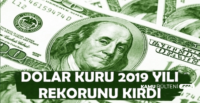Dolar 2019 Yılı Rekorunu Kırdı (25 Nisan Güncel Döviz Kuru ve Altın Fiyatları)