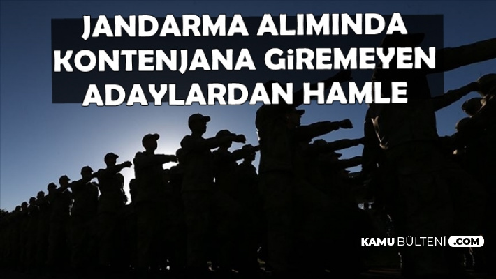 2019-1 Jandarma Uzman Erbaş Alımı Sonuçlarında Kontenjana Giremeyenlerden Yoğun Başvuru