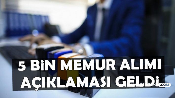 Orman Genel Müdürlüğü'nden 5 Bin Memur Alımı Açıklaması ve KPSS Detayı