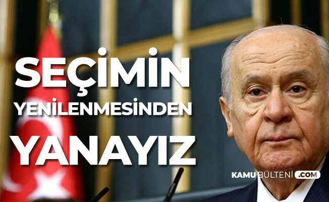 Devlet Bahçeli'den İstanbul Seçimleriyle İlgili Son Dakika Açıklaması