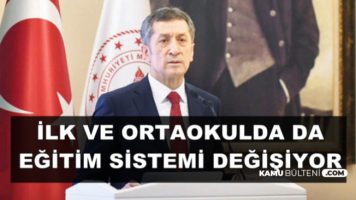Liseden Sonra İlkokul ve Ortaokulda da Eğitim Sistemi Değişiyor