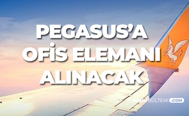 Pegasus Ofiste Çalışacak Destek Elemanı Alımı Yapacak