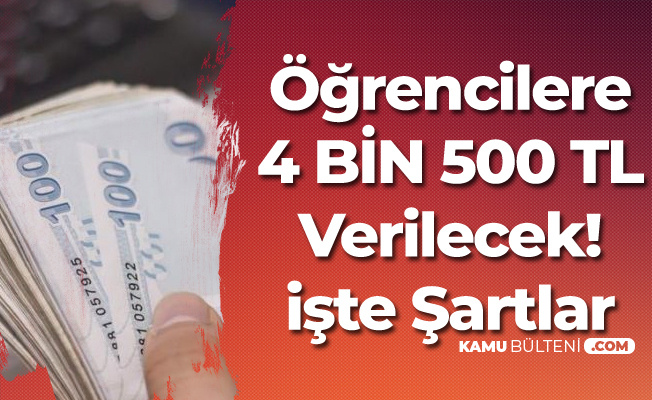 TÜBİTAK ve YÖK'ten Öğrencilere 4 Bin 500 TL Burs Müjdesi