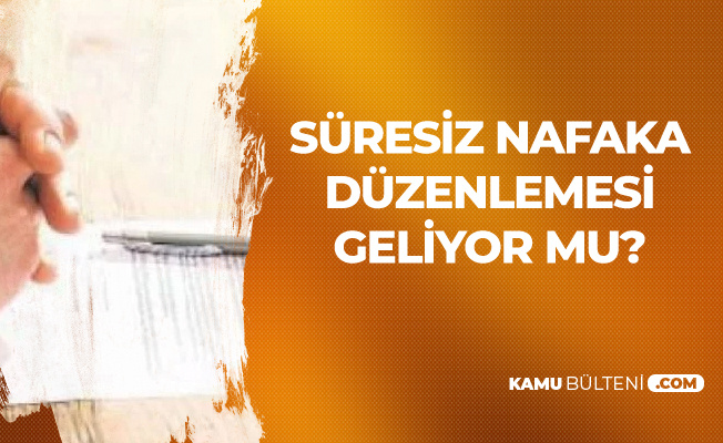 Süresiz Nafaka Düzenlemesi için Çalışmalar Sürüyor - Son Dakika Gelişmeleri