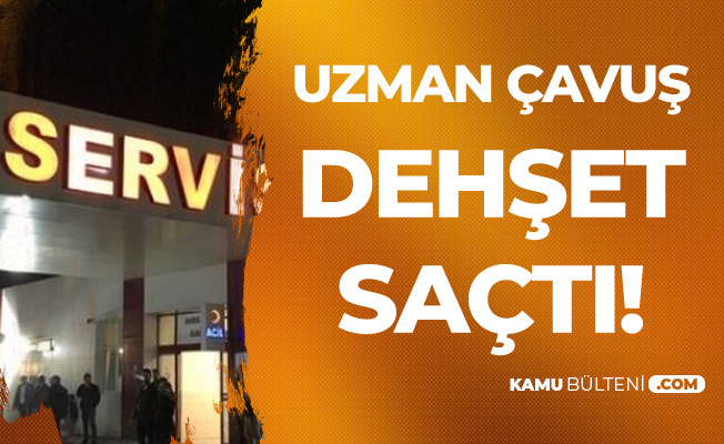 Uzman Çavuş Dehşet Saçtı! Önce Eşini, Sonra Kendini Öldürdü