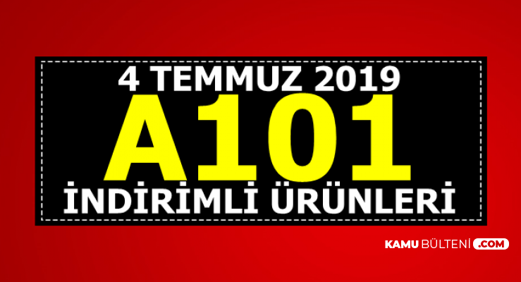 a101 4 temmuz 2019 katalogu telefon