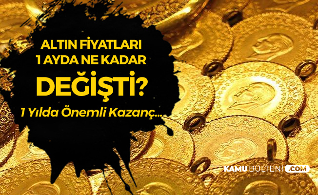 Altin Bu Ay Ne Kadar Deger Kazandi Gram Altin Ceyrek Altin Fiyatlari Tam Altin Ve Bilezik Fiyatlari