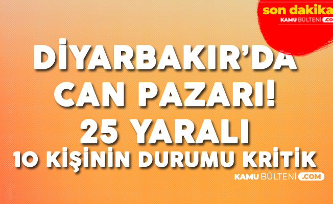 Diyarbakır'da Korkunç Kaza: 25 Kişi Yaralandı Diyarbakır'da Korkunç Kaza: 25 Kişi Yaralandı