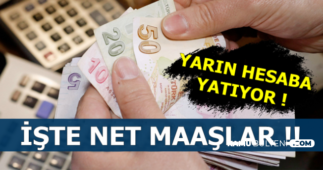Fark Odemeleri Hesaba Yatacak Iste Memur Ve Emekli Net Maas Tablosu