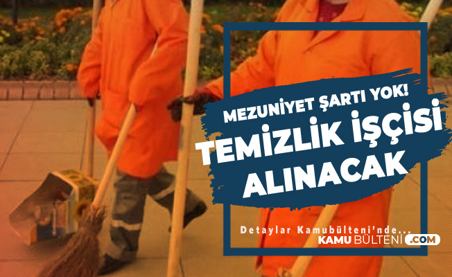 Iskur Uzerinden Typ Kapsaminda Mardin Merkez E Temizlik Iscisi Alimi Yapilacak