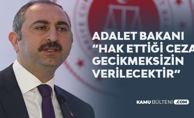 Adalet Bakanı Gül 'Emine Bulut' Cinayetiyle İlgili net Konuştu!
