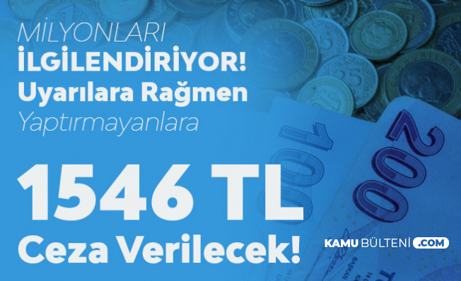 Bakanlık'tan Emisyon Ölçümü Uyarısı! Yaptırmayana 1546 TL Ceza Verilecek