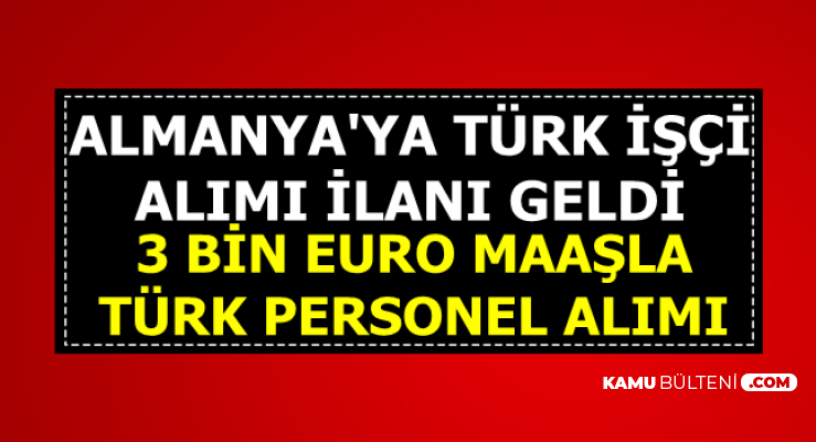 obm turkiye almanya ya turk isci