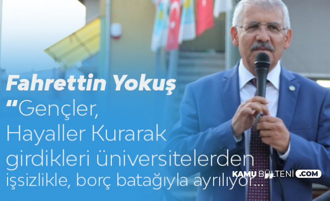 Konya Milletvekili Yokuş'tan 'EYT , Taşeron, 3600 Ek Gösterge , Memur ve İşçi Maaşları Çıkışı'