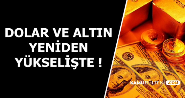 Flaş: Dolar ve Altın Yeniden Yükselişe Geçti-İşte En Son Durum