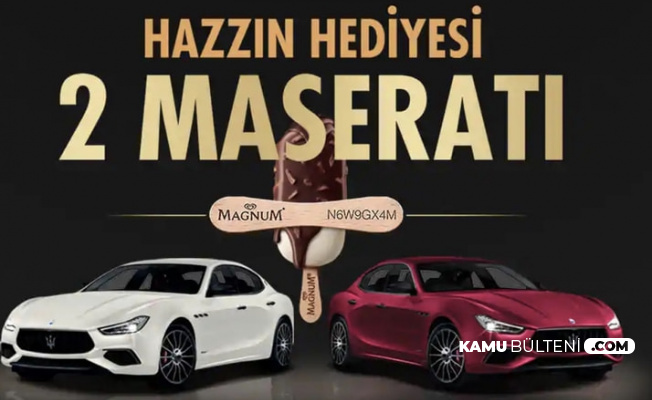 Magnum Maserati Çekilişi 2019 Son Başvuru ve Çekiliş Tarihi (Maserati Fiyatı Ne Kadar?)