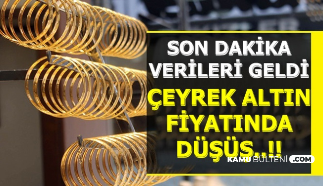 Çeyrek Altın Fiyatı Düştü