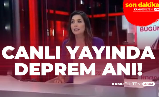 Cnn Turk Haber Sunucusu Gozde Atasoy Depreme Canli Yayinda Yakalandi Iste Deprem Ani