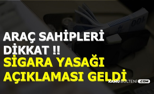 Erdoğan Talimat Vermişti: Sigara Yasağında Son Dakika Gelişmesi